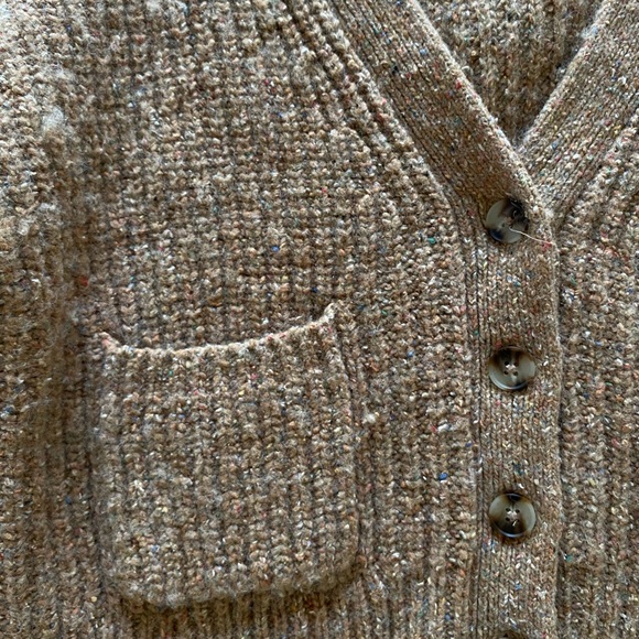 Madewell Speckled Rib Cardigan - Picture 7 of 7